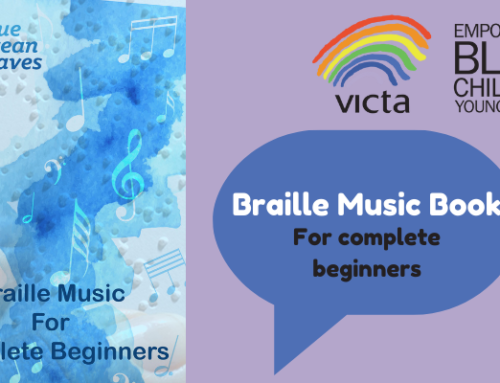 The launch of the new Braille Music book- for complete beginners!