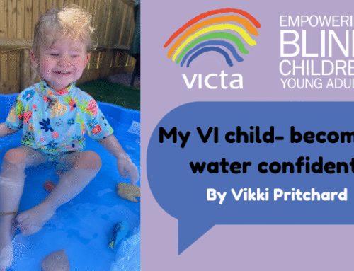 My VI child- becoming water confident